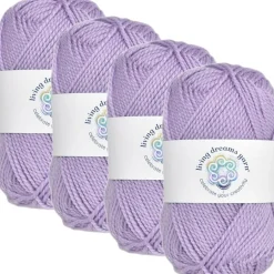 CUDDLEBUG DK YARN - All Natural Superwash Merino Rayon Blend Yarn.