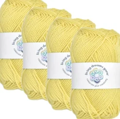 CUDDLEBUG DK YARN - All Natural Superwash Merino Rayon Blend Yarn.