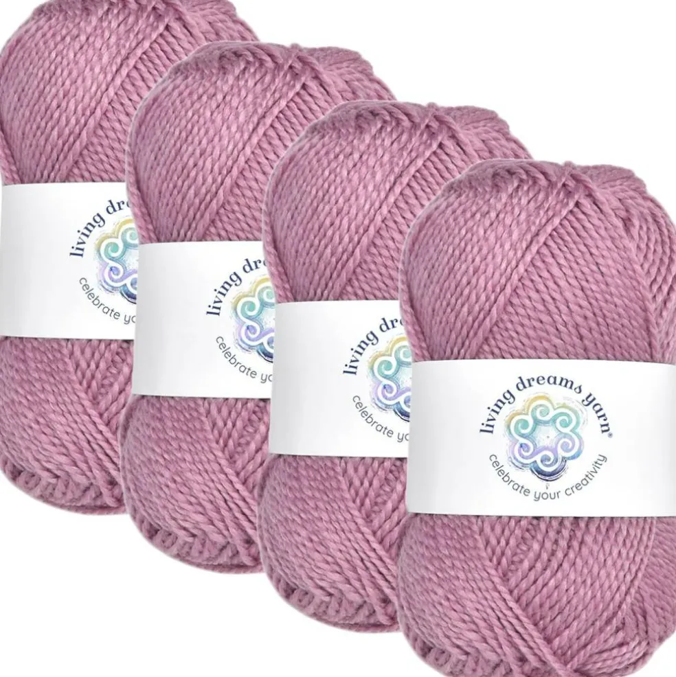 CUDDLEBUG DK YARN - All Natural Superwash Merino Rayon Blend Yarn.