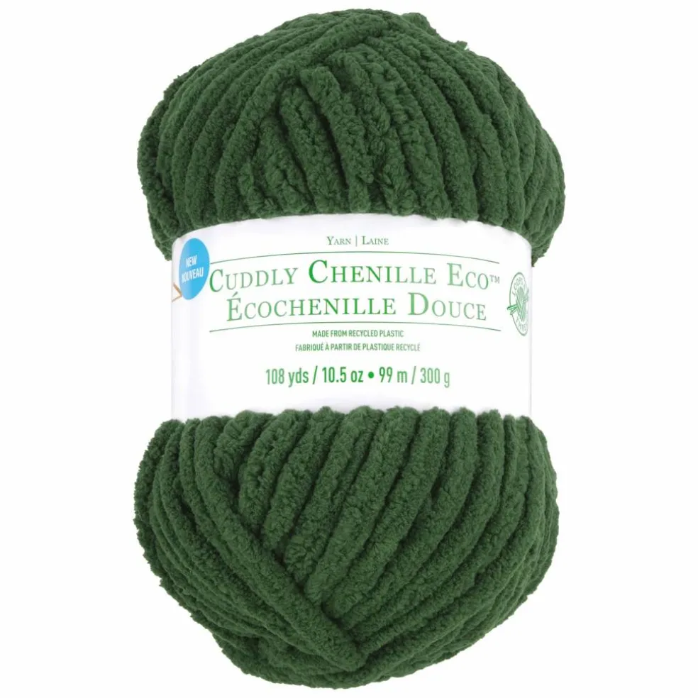Cuddly Chenille Eco™ Yarn by Loops & Threads™