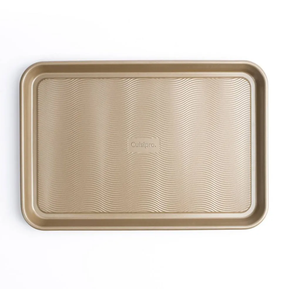 Cuisipro 13.5 x 9.5-Inch Rectangular Steel Nonstick Baking Sheet Pan