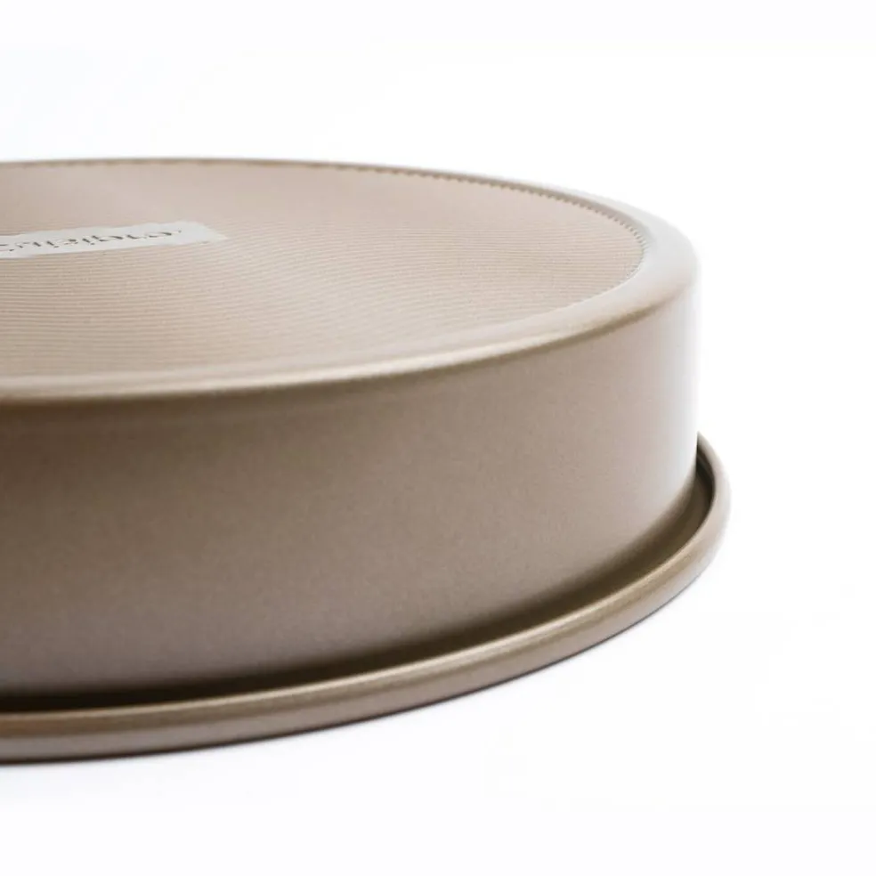 Cuisipro 9.5 x 2-Inch Round Steel Nonstick Baking and Cake Pan