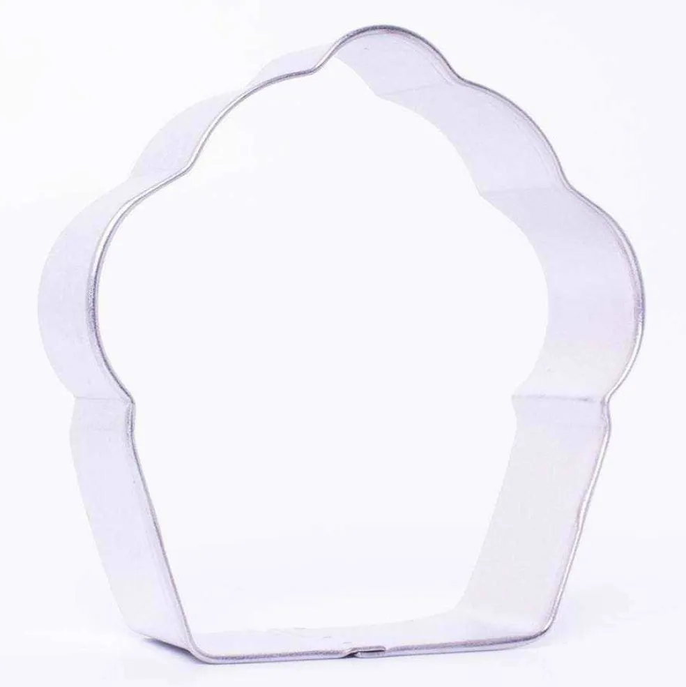 3.5" Cupcake Shaped Cookie Cutter