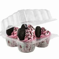 4-Cup Cupcake Clamshell 2 pack by Cakewalk