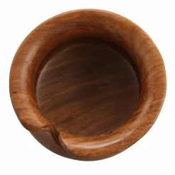 Curvy Sheesham Yarn Bowl By Loops & Threads™