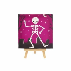 Dancing Skeleton Canvas Diamond Art Kit by Creatology™