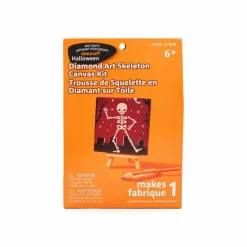 Dancing Skeleton Canvas Diamond Art Kit by Creatology™
