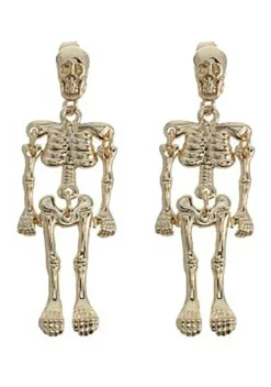Dangle Skeleton Earrings