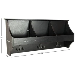 Darcey Hanging Storage Wall Rack