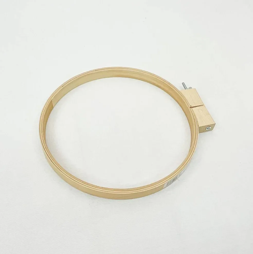 Darice Quilting-Slow Mindful Stitching-Embroidery Hoop 10" Wood Round 1 pc