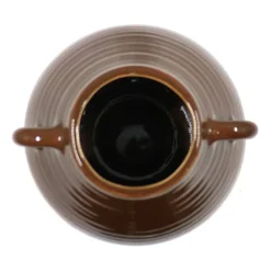 Dark Brown Ceramic Vase Tabletop Décor by Ashland®