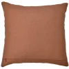 18" Dark Brown Leather Pillow by Ashland®