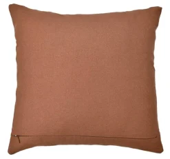 18" Dark Brown Leather Pillow by Ashland®