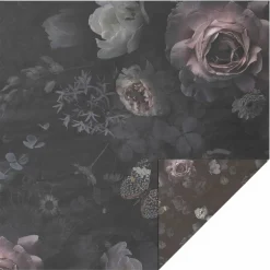 Dark Floral Cardstock by Recollections™, 12" x 12"