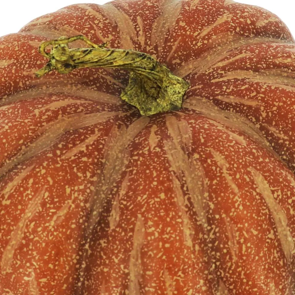 9.5" Dark Orange Decorative Pumpkin by Ashland®
