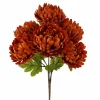 17" Dark Orange Mum Bush by Ashland®