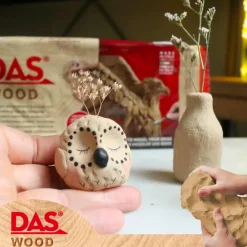 DAS Modeling Wood Toned Clay Air Hardening