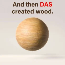 DAS Modeling Wood Toned Clay Air Hardening