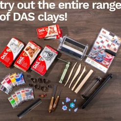 DAS Modeling Wood Toned Clay Air Hardening
