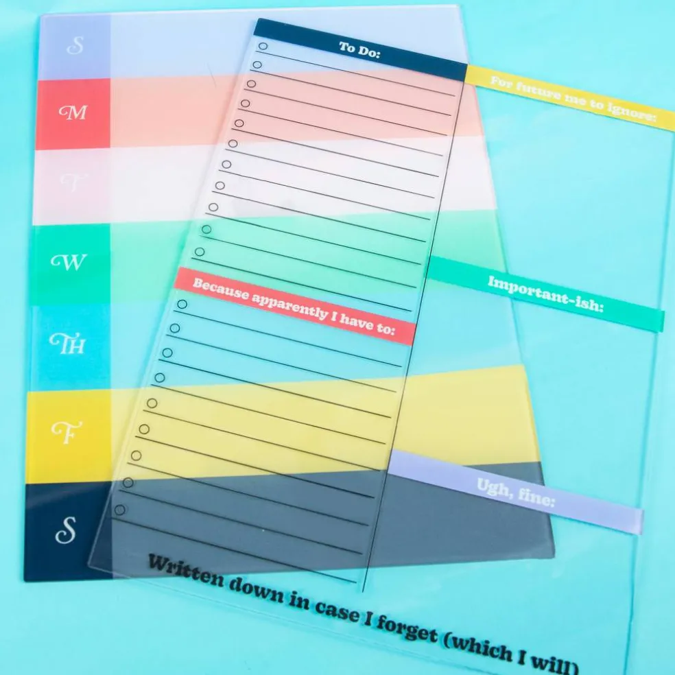 Days of the Week Dry-Erase Memo Board
