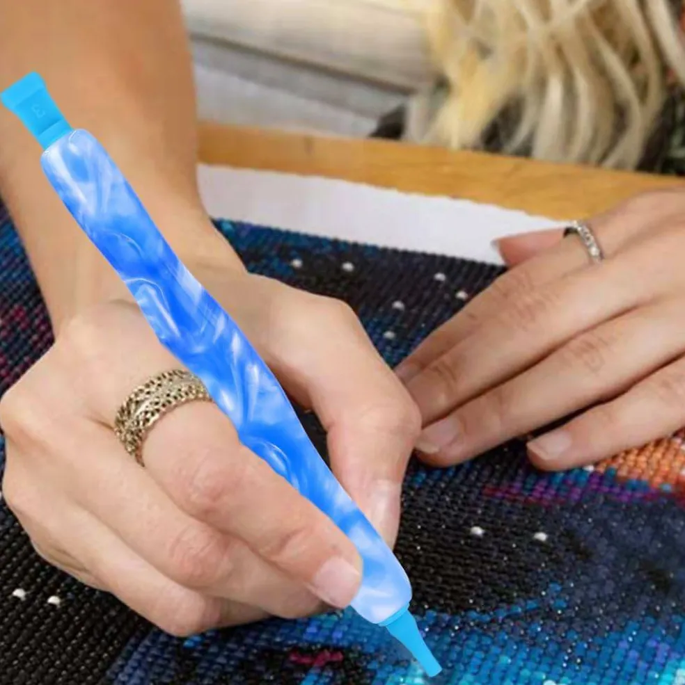5D Diamond Painting Drill Pen, Rhinestone Gem Picker Tool Kit for Adults & Nail Art