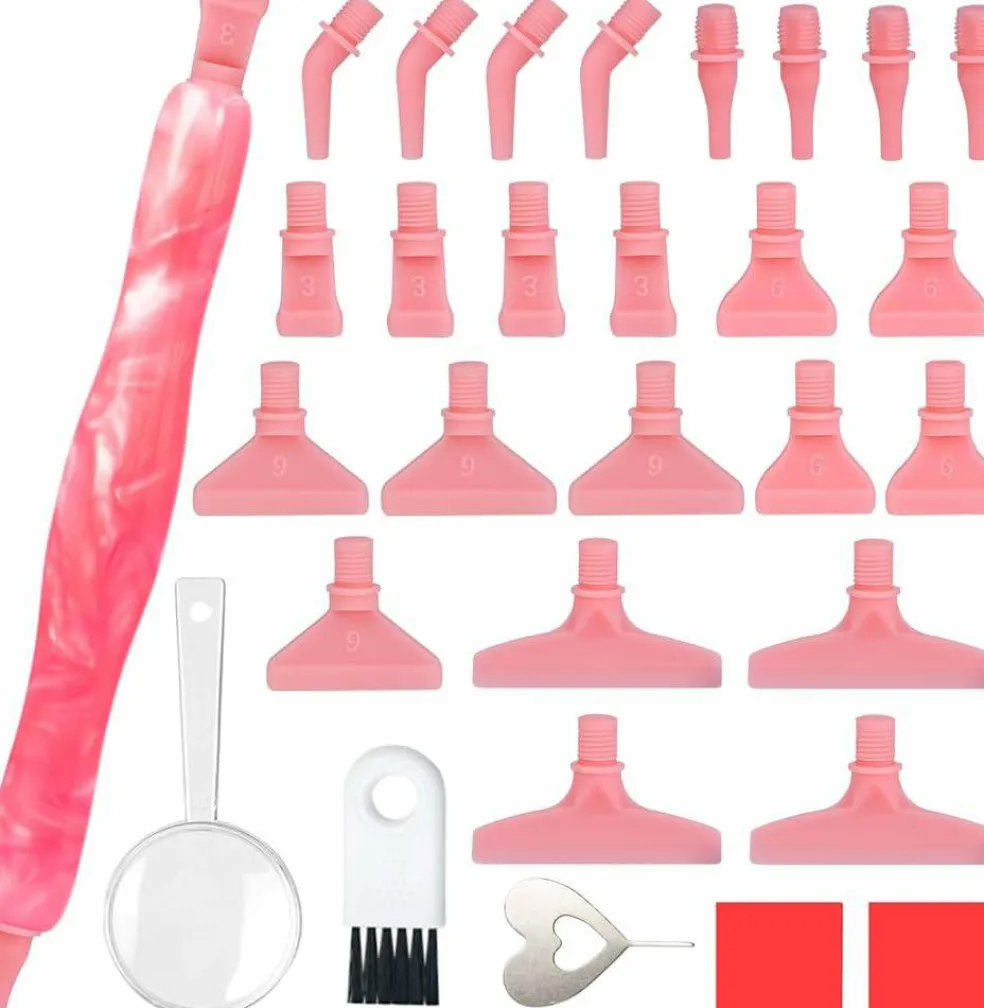 5D Diamond Painting Drill Pen, Rhinestone Gem Picker Tool Kit for Adults & Nail Art