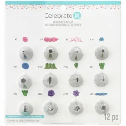 Decorating Tip Set by Celebrate It®, 12ct.