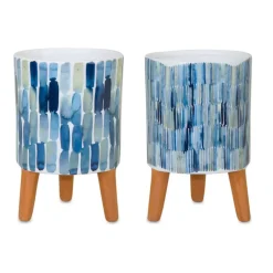 Decorative Pot Set with Terra Cotta Legs