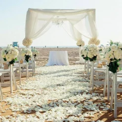 Decor 5000 Pcs Rose Petals Artificial Flower for Valentine's Wedding Decor Romantic Night Event Anniversary Shower Engagement Party Home Decorations