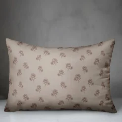 Delicate Floral Throw Pillow