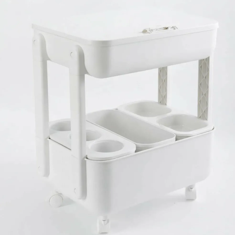 Deli 2-Tier Craft Cart