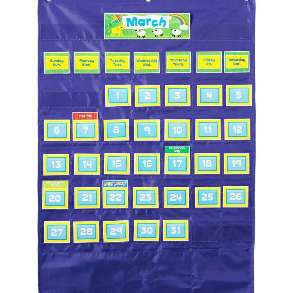 Deluxe Calendar Pocket Chart