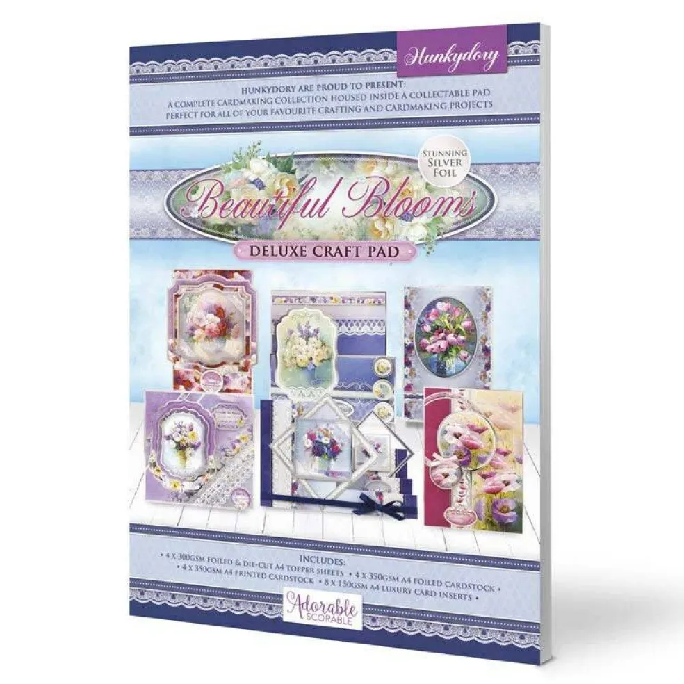 Deluxe Craft Pad - Beautiful Blooms