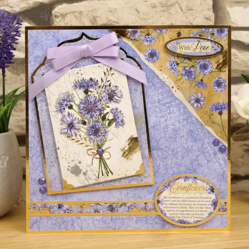 Deluxe Craft Pad - Forever Florals Wildflowers