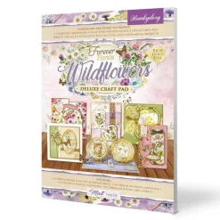 Deluxe Craft Pad - Forever Florals Wildflowers