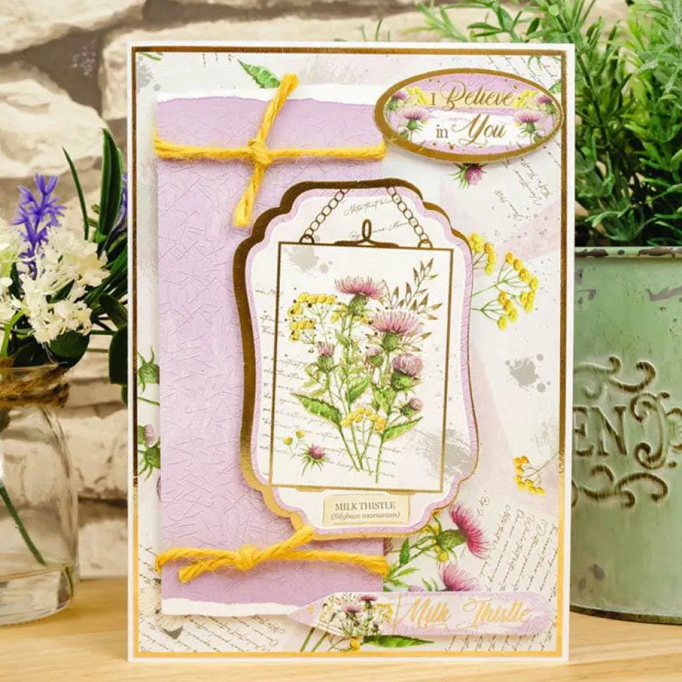 Deluxe Craft Pad - Forever Florals Wildflowers