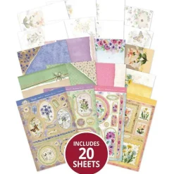 Deluxe Craft Pad - Forever Florals Wildflowers
