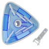 11" Deluxe Triangular Swimming Pool Vacuum Head