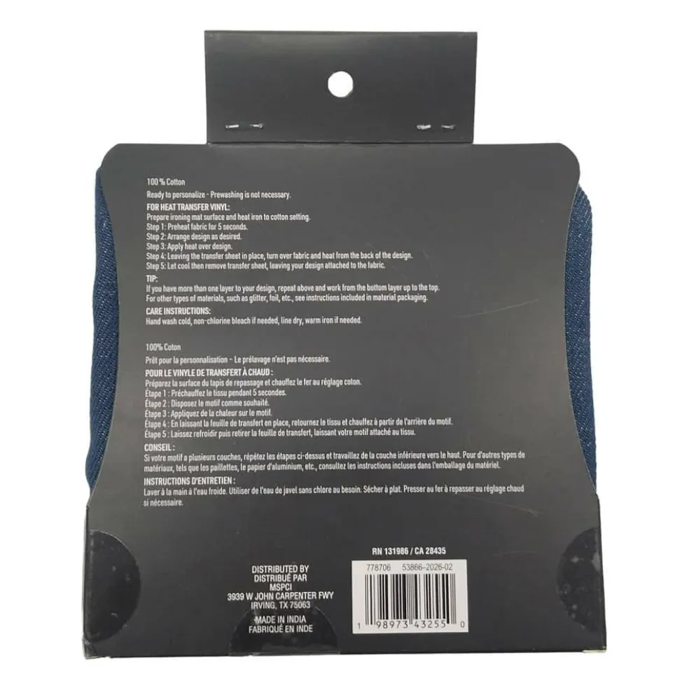 Denim Blue Premium Adult Apron with Pockets by Make Market®