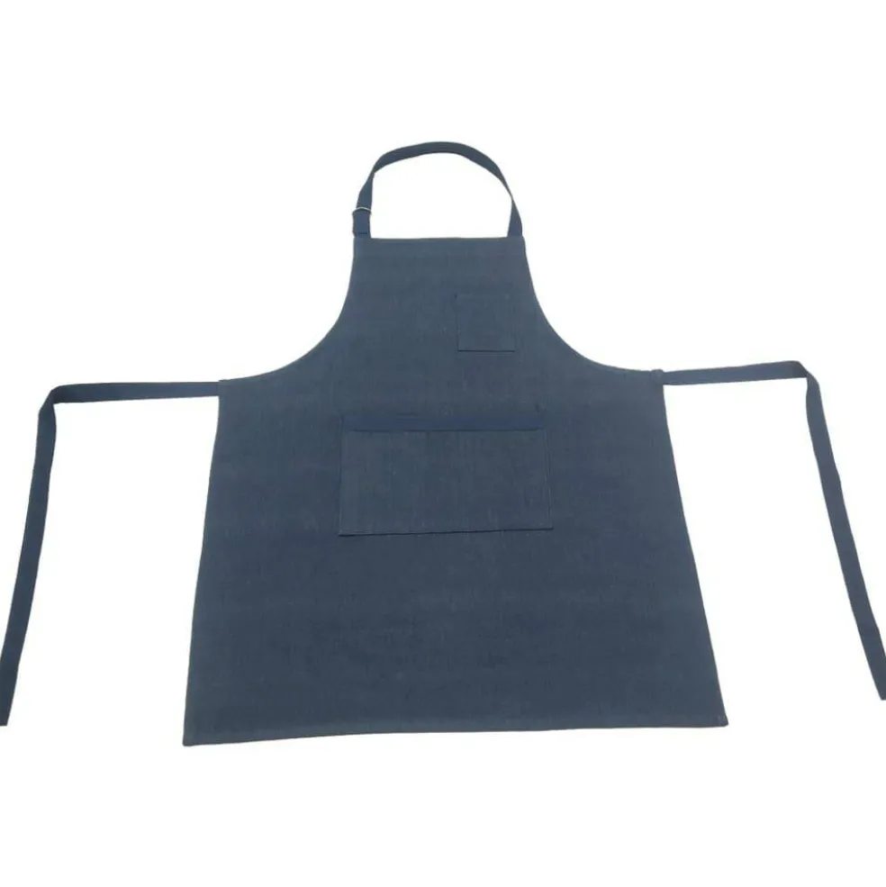 Denim Blue Premium Adult Apron with Pockets by Make Market®