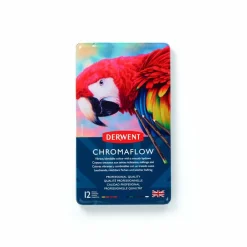 Derwent Chromaflow Pencil Tin Set