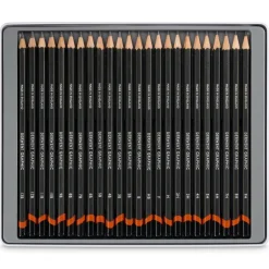 Derwent Graphite 24 Pencil Tin Set