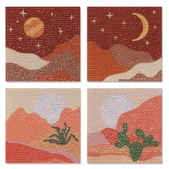 Desert Diamond Art Coaster Kit by Make Market®