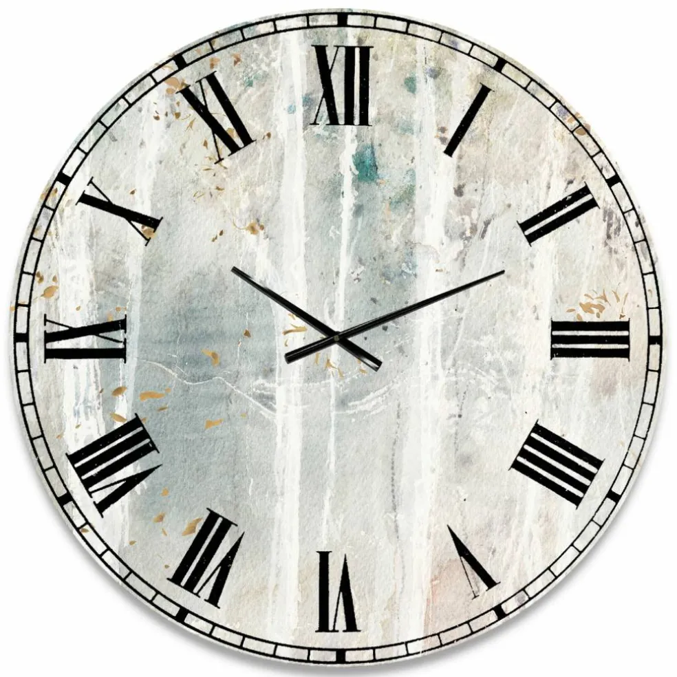 Designart A Woodland Walk Into The Forest VI Traditional Wall Clock