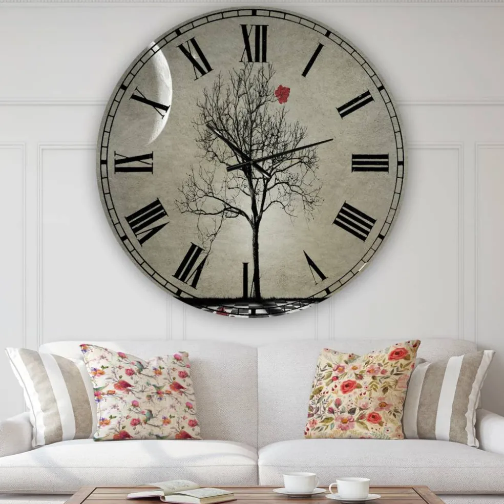 Designart Inevitable Cottage Wall Clock