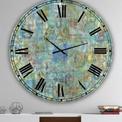 Designart 'Mind Blown Large Modern Wall Clock