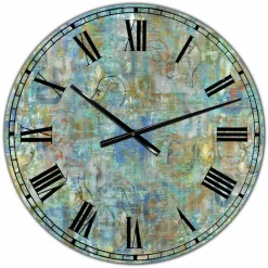 Designart 'Mind Blown Large Modern Wall Clock