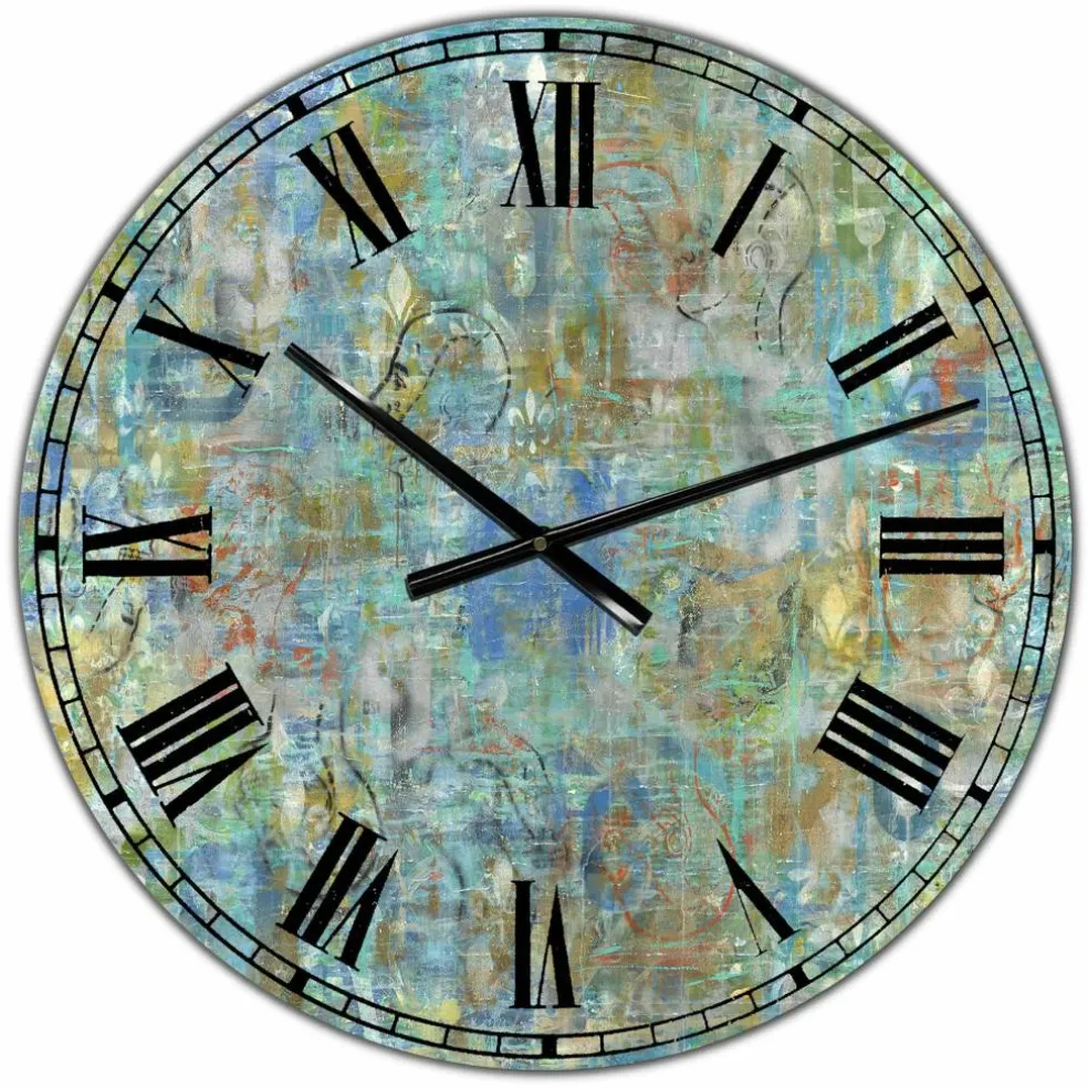 Designart 'Mind Blown Large Modern Wall Clock
