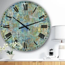 Designart 'Mind Blown Large Modern Wall Clock