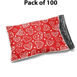 Design Poly Mailer Envelopes- 10 x 13 Size Multi Design Bag Collection | Raheev®